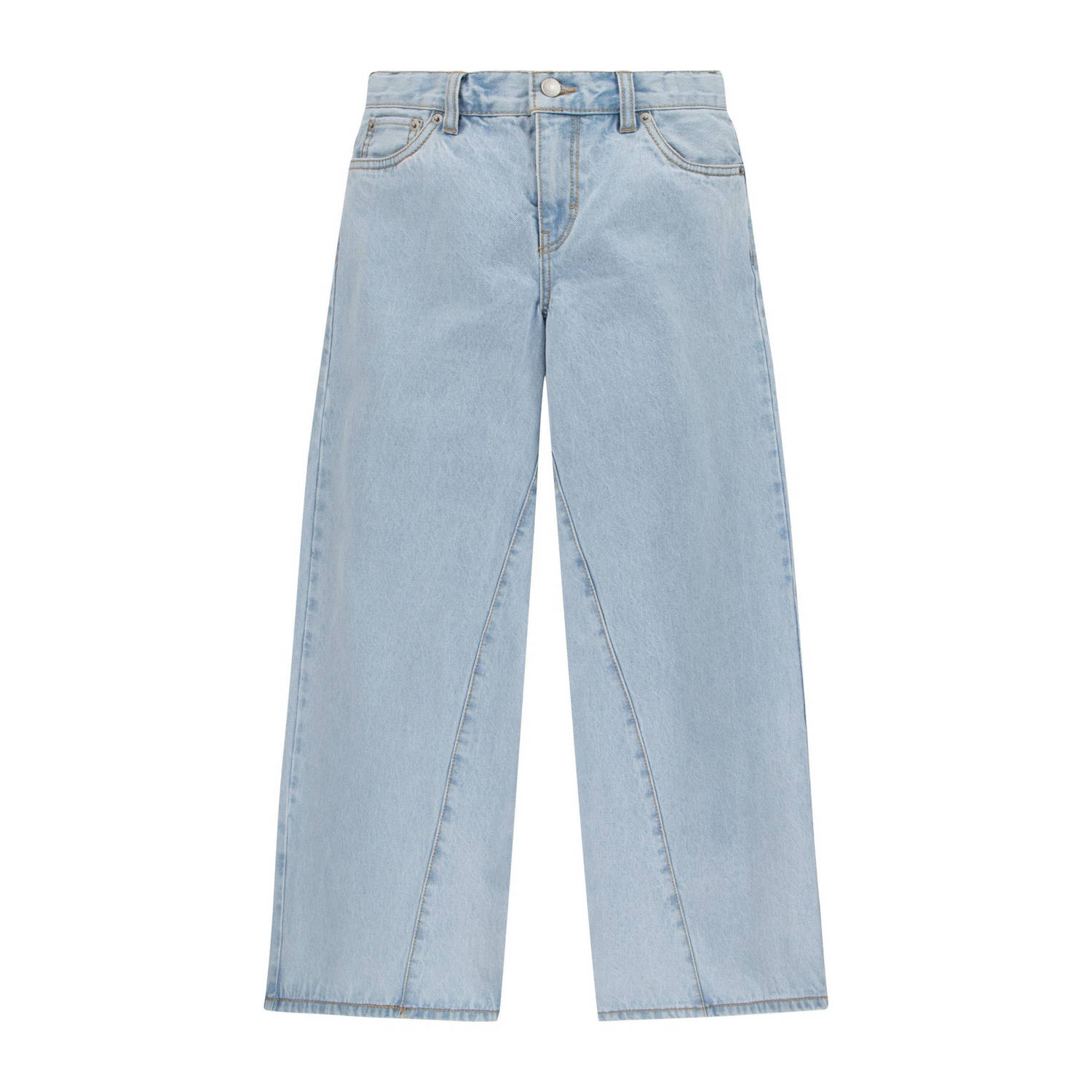 Levis Levi's Kids ALTERED '94 wide leg jeans tongue tied Blauw Meisjes Denim 152