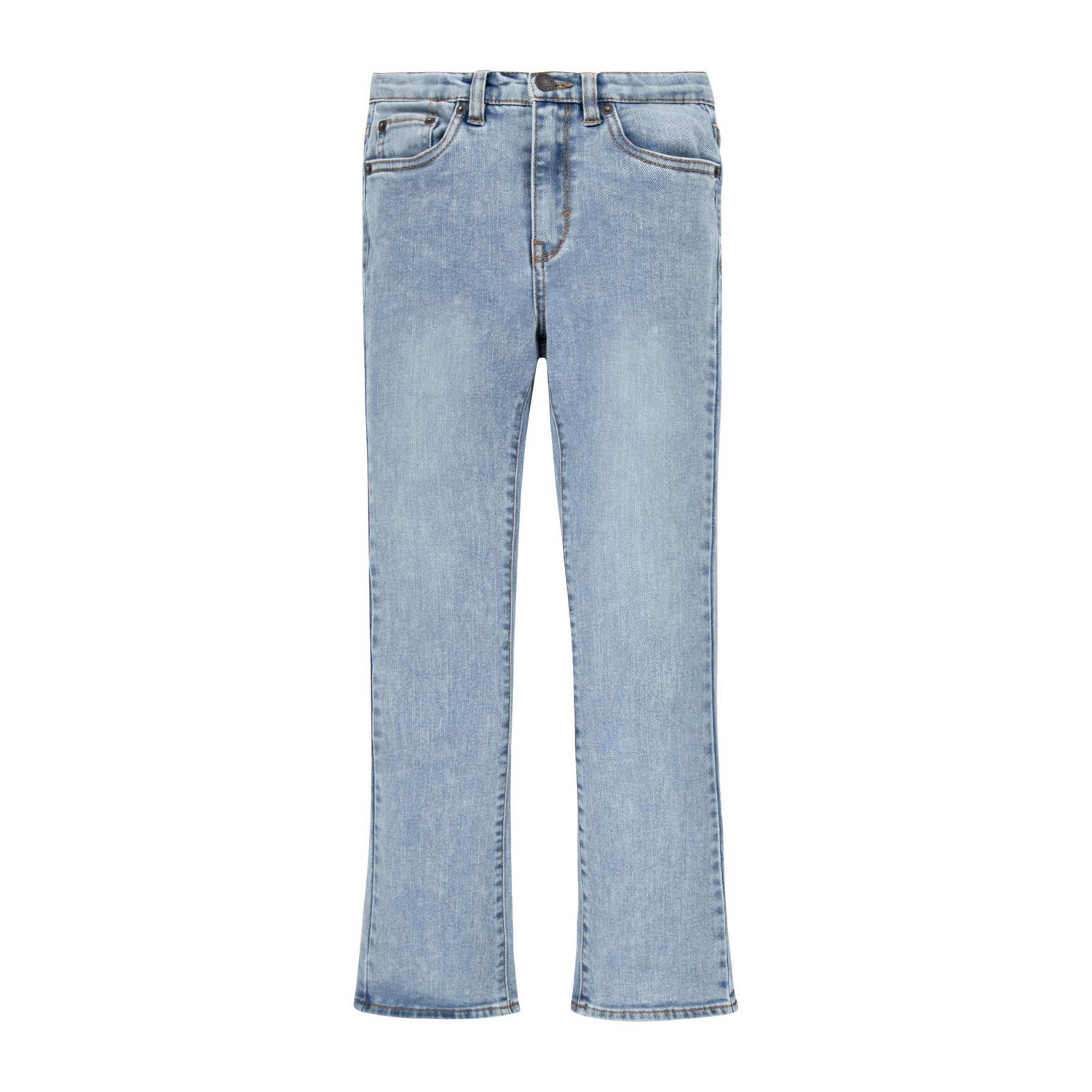 Levis Levi's Kids 726 high waist flared jeans be cool without destruction Blauw Meisjes Stretchdenim 128