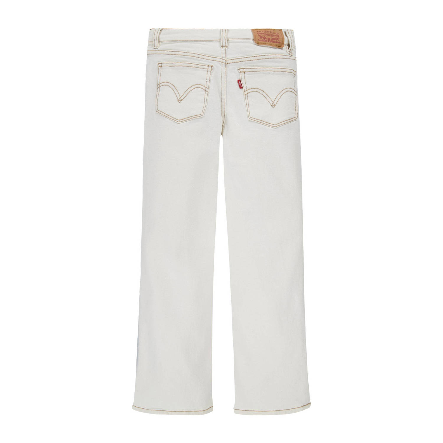 Levi's Kids wide leg jeans offwhite