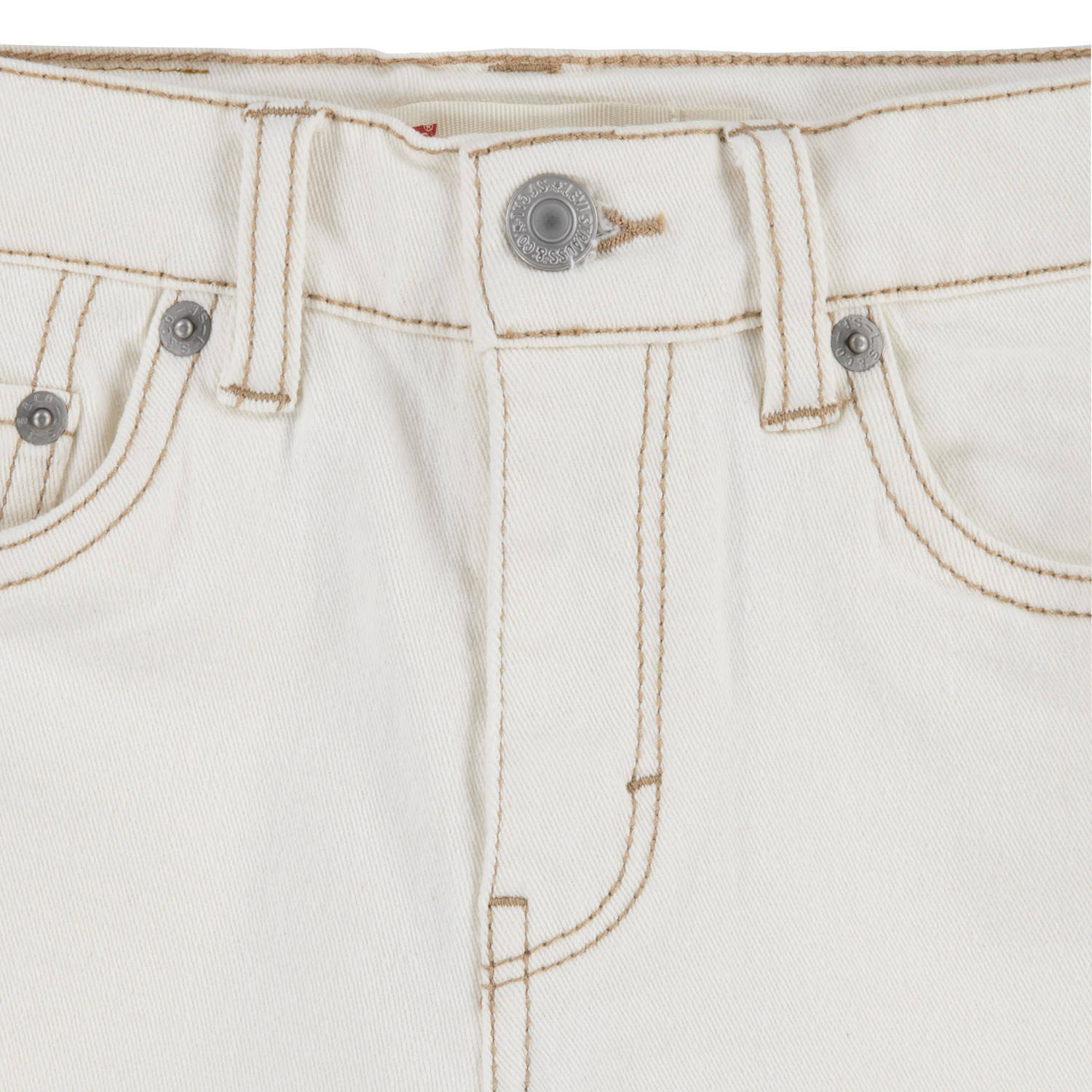 Levi's Kids wide leg jeans offwhite