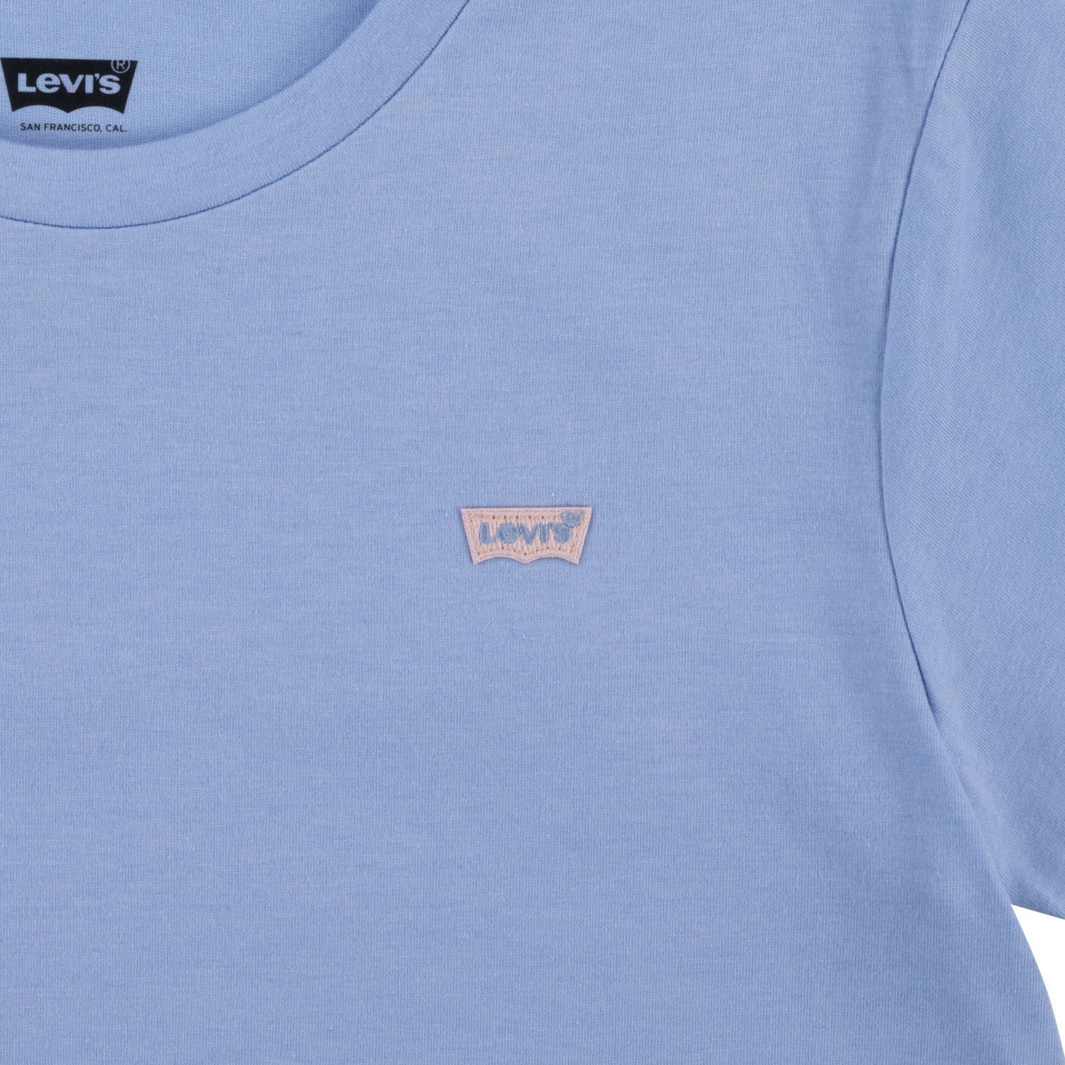 Levi's Kids T-shirt BATWING zachtblauw