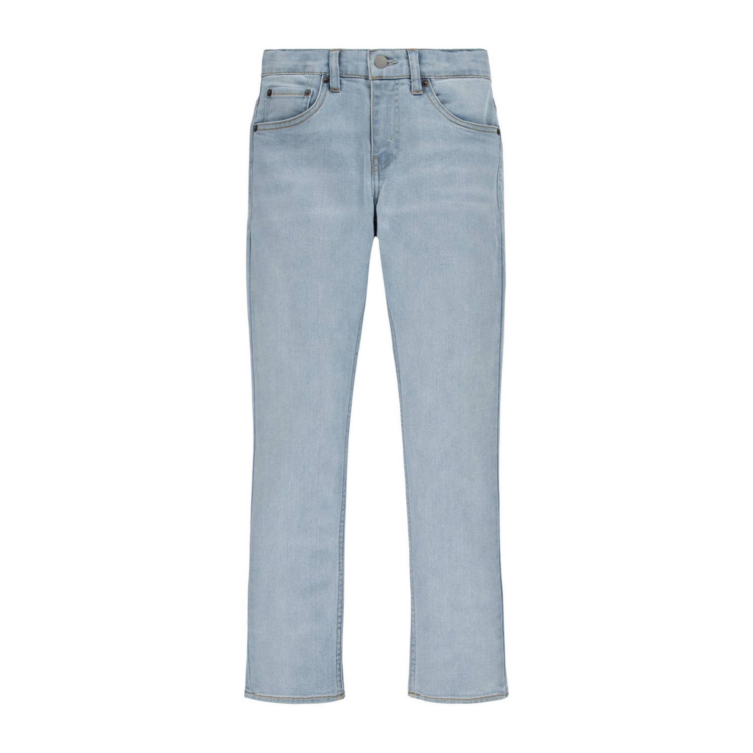 Levis Levi's Kids 511 slim fit jeans terri whatup w o destruction Blauw Jongens Stretchdenim 116