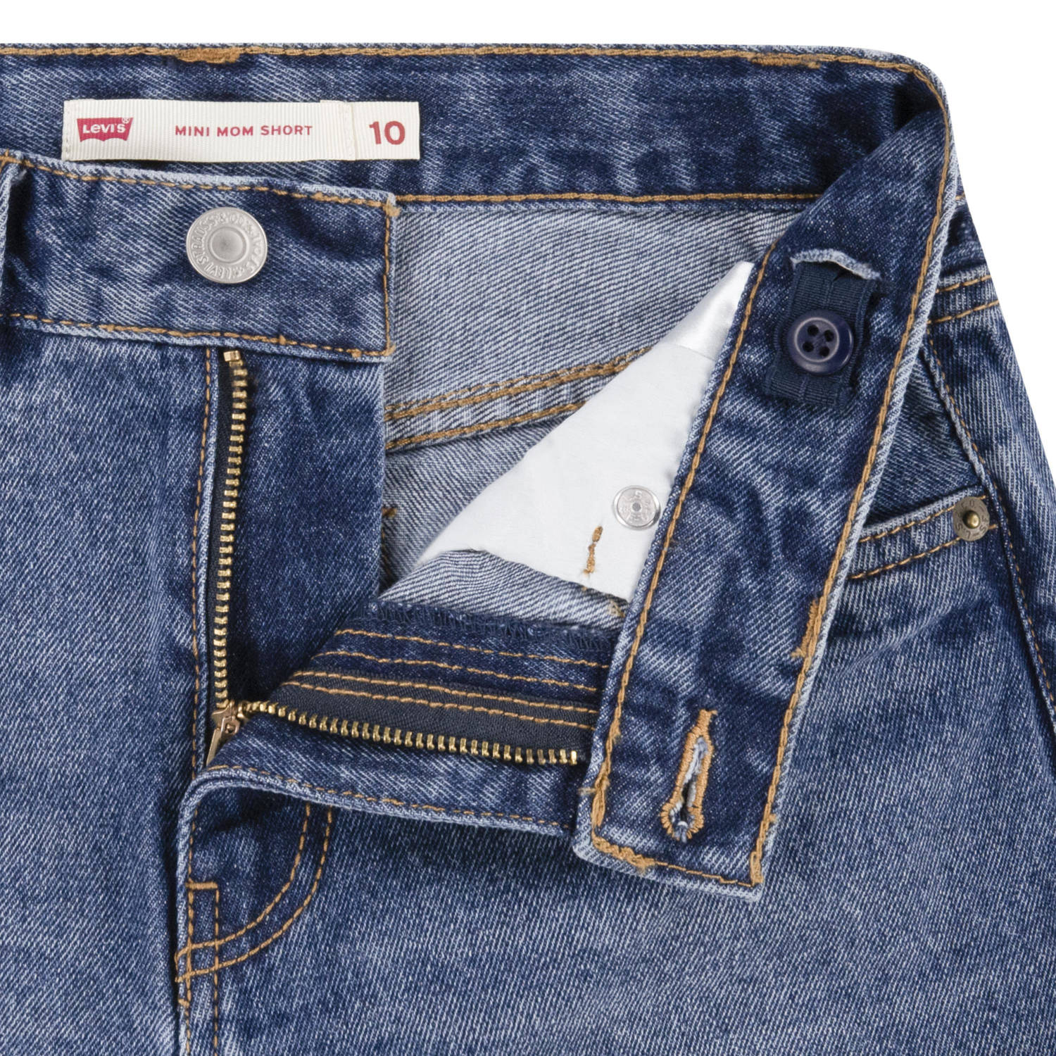 Levi's Kids mom denim short pinky promise