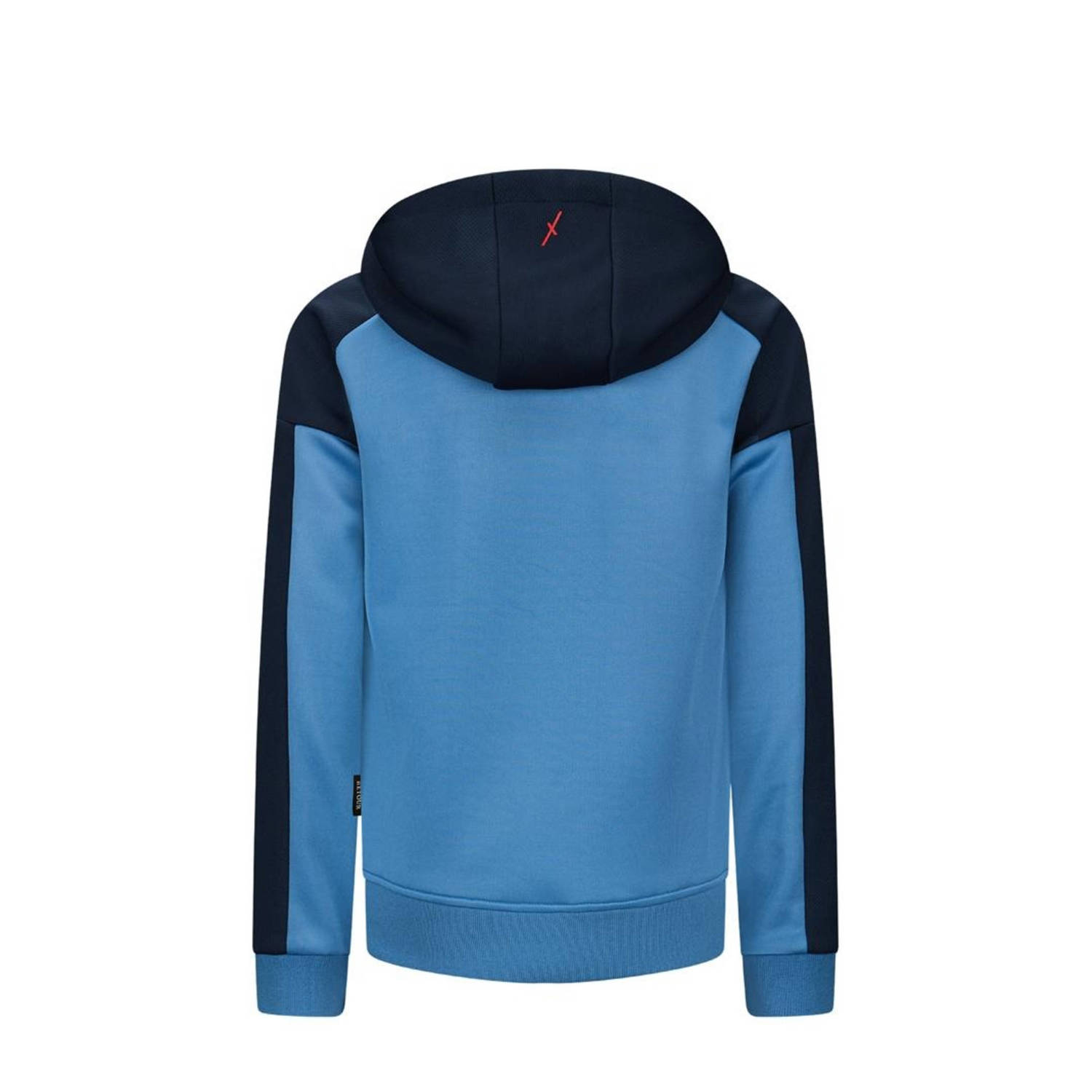 Retour Jeans Retour X Touzani sweatvest Cross blauw donkerblauw