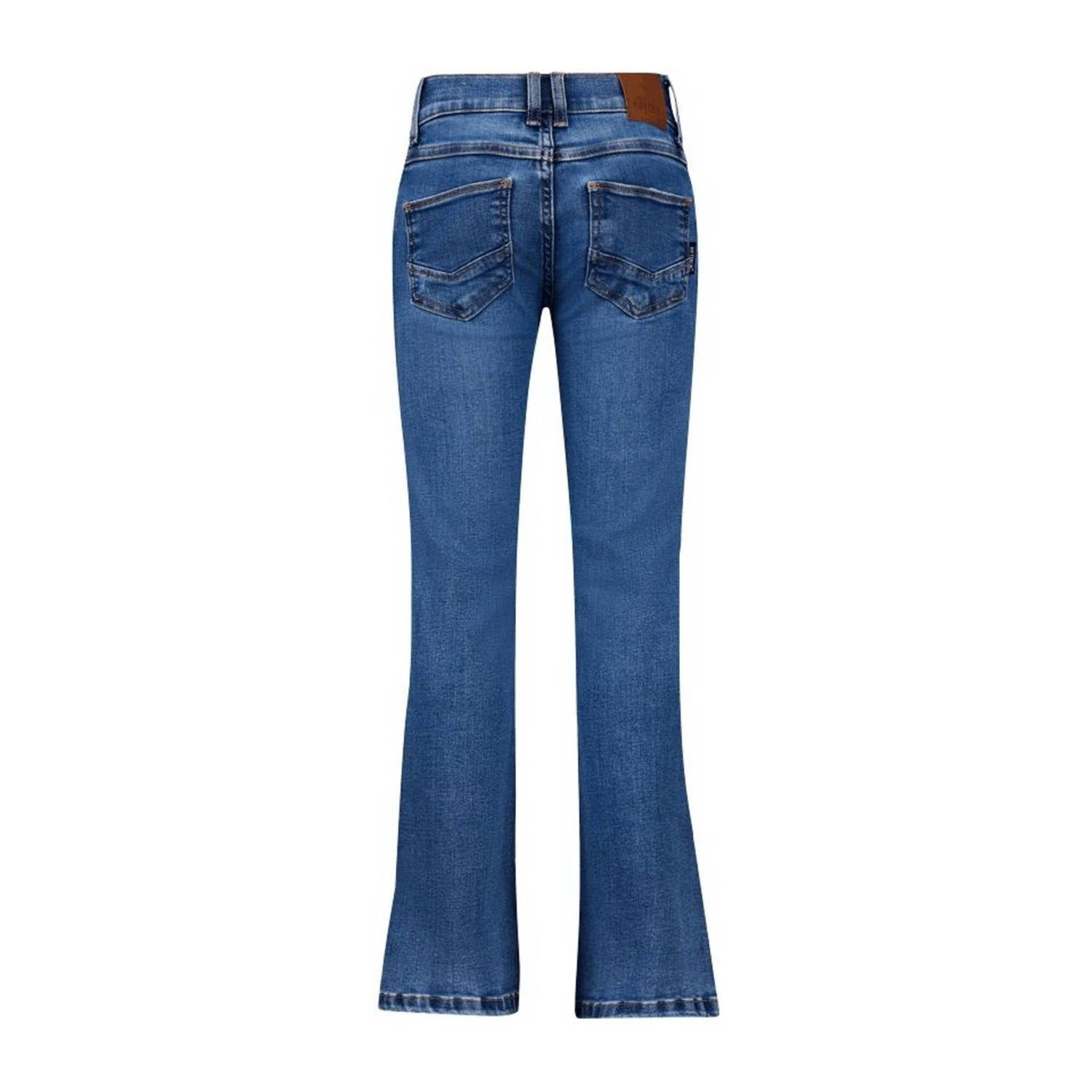 Retour Jeans flared jeans Anouck Indigo dark blue denim