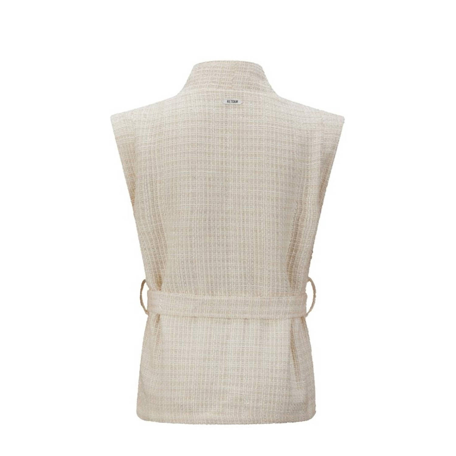 Retour Jeans gilet Dasha offwhite