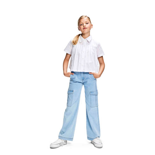 Retour Jeans blouse Fee wit afbeelding