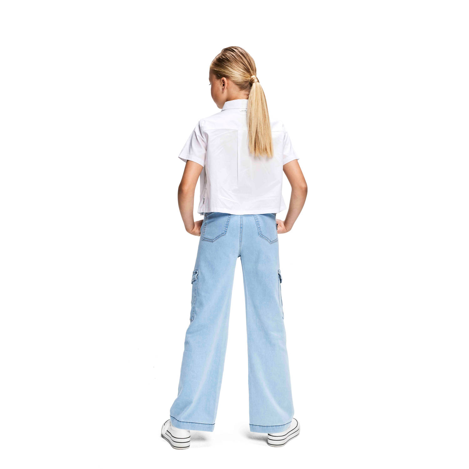 Retour Jeans blouse Fee wit