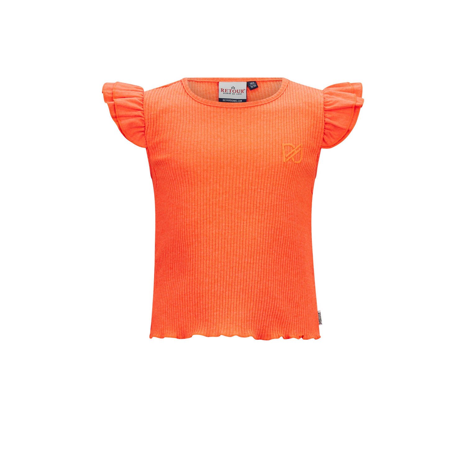 Retour Jeans top Royce koraalrood