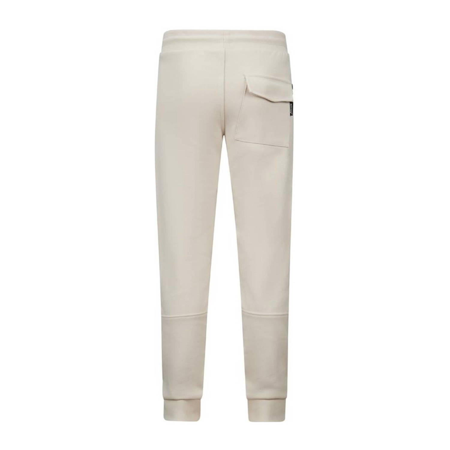 Retour Jeans slim fit joggingbroek Winston beige