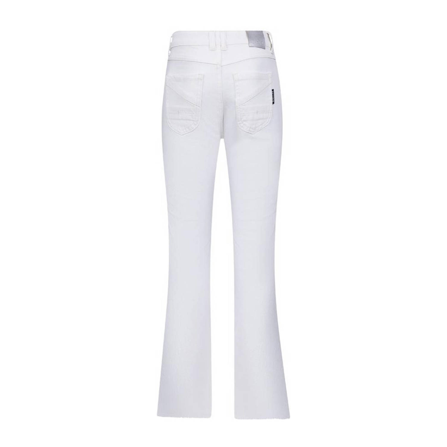 Retour Jeans flared jeans Valentina white denim