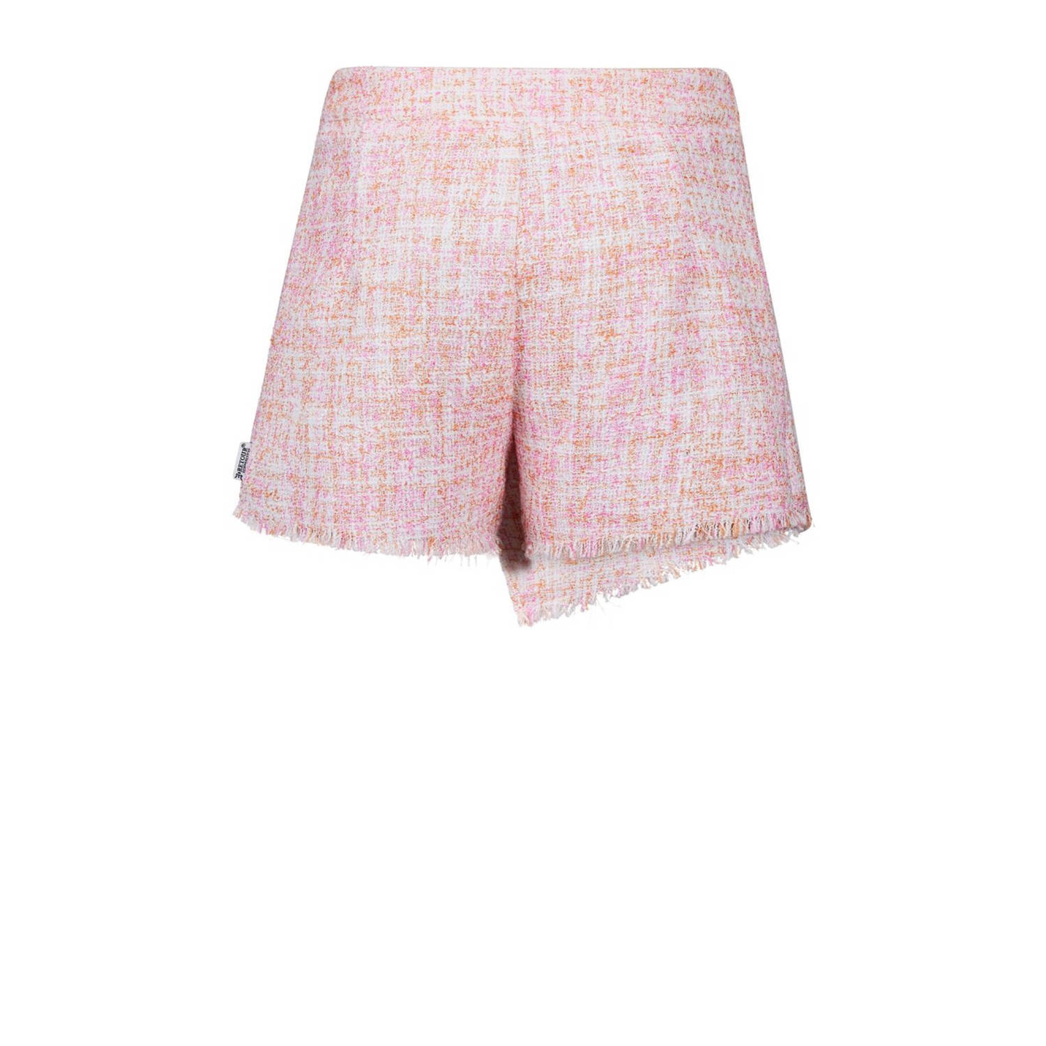 Retour Jeans gemêleerde skort Frances roze wit