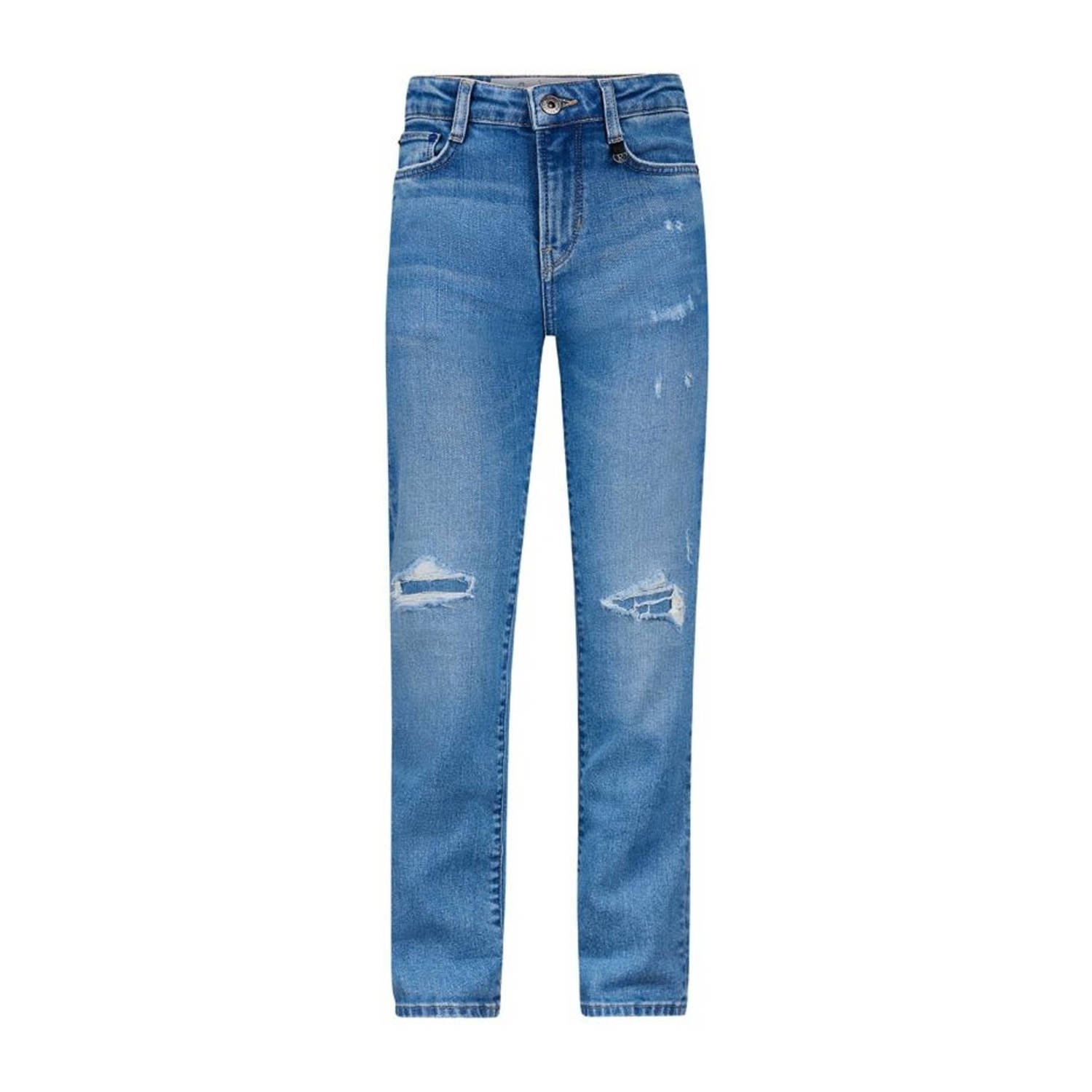 Retour Jeans loose fit jeans Glennis Vintage light blue denim Blauw Meisjes Stretchdenim 116