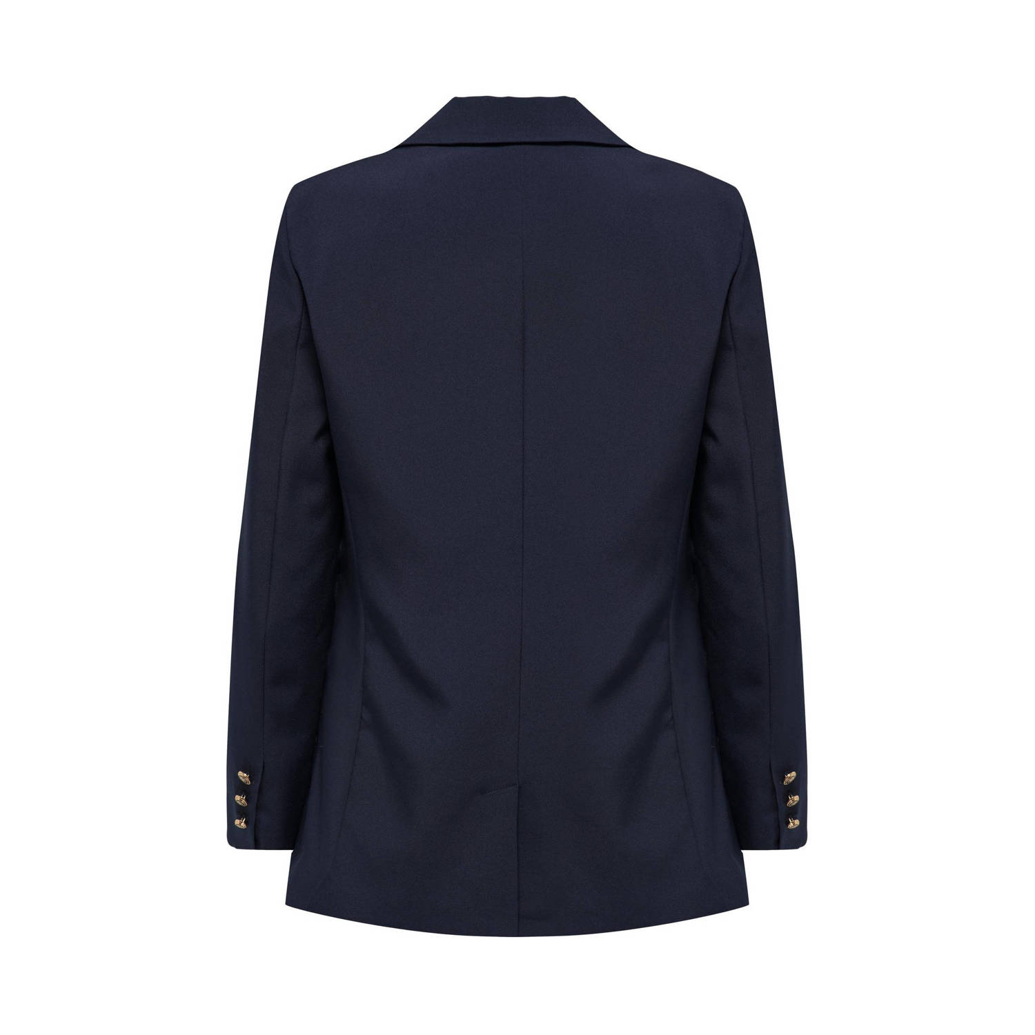 ONLY oversized blazer ONLASTRID van polyester donkerblauw