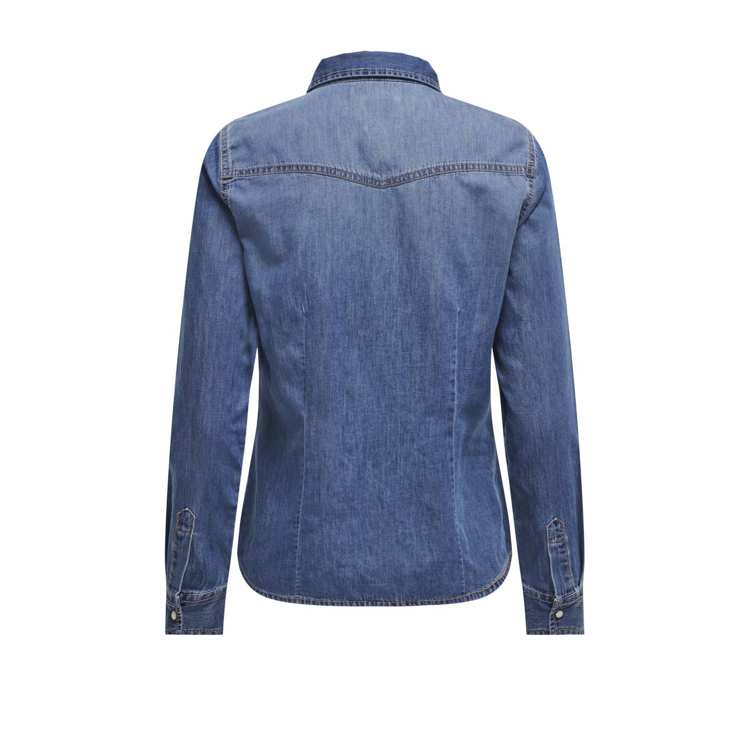 ONLY denim blouse ONLALEXA medium blue denim