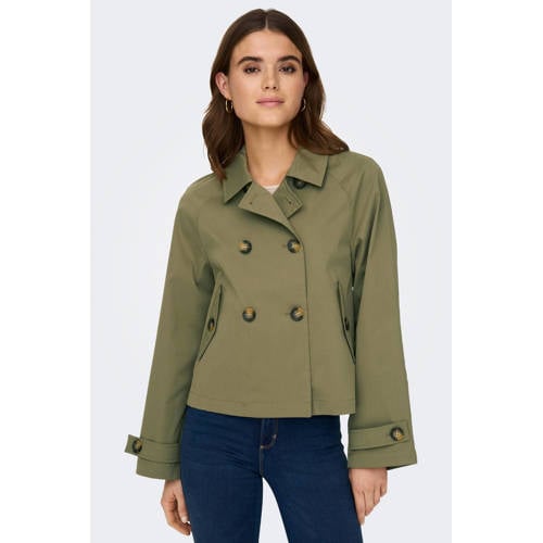 ONLY trenchcoat kaki afbeelding