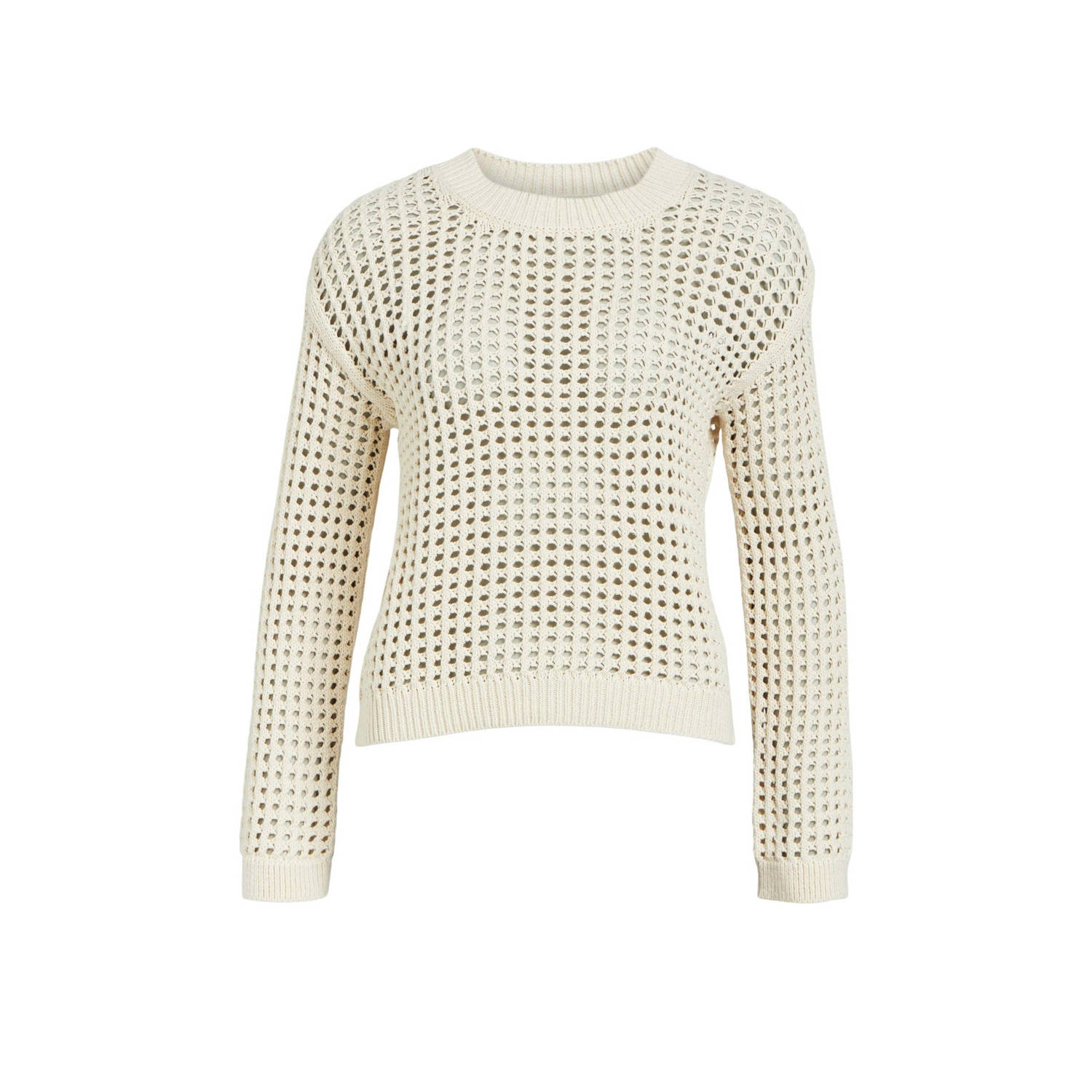 OBJECT Dames Truien & Vesten Objcharlie L s Knit Pullover Zand