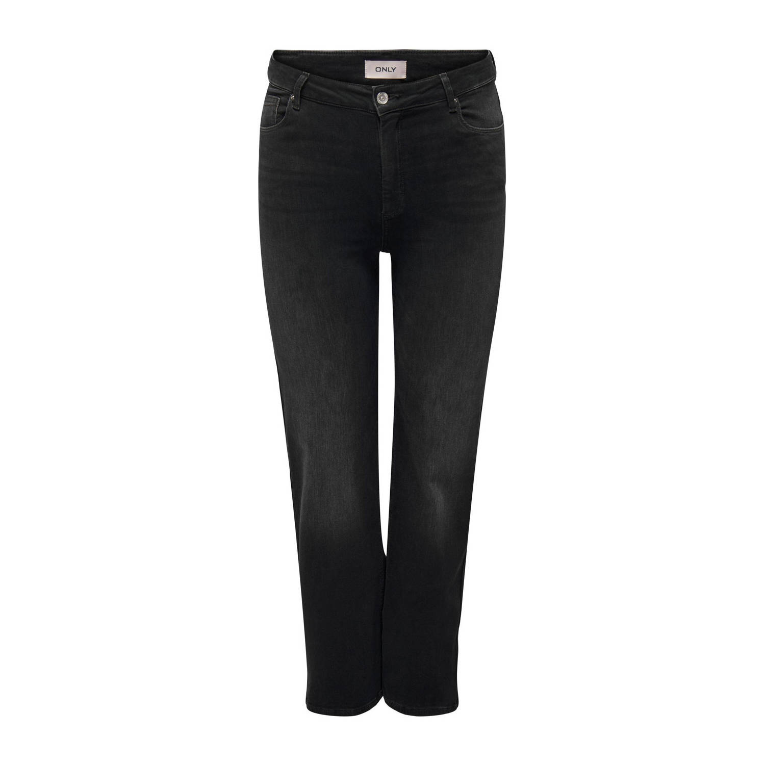 ONLY CARMAKOMA high waist tapered jeans black denim