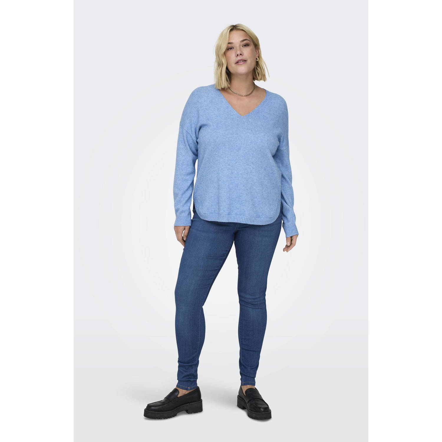 ONLY CARMAKOMA skinny jeans medium blue denim