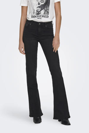 flared jeans ONLLUSH black denim