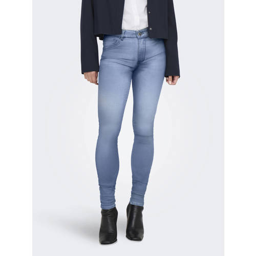 ONLY skinny jeans ONLLUSH medium blue denim afbeelding