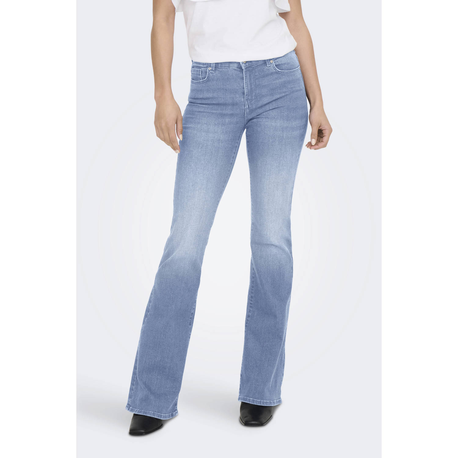 ONLY flared jeans ONLLUSH light blue denim