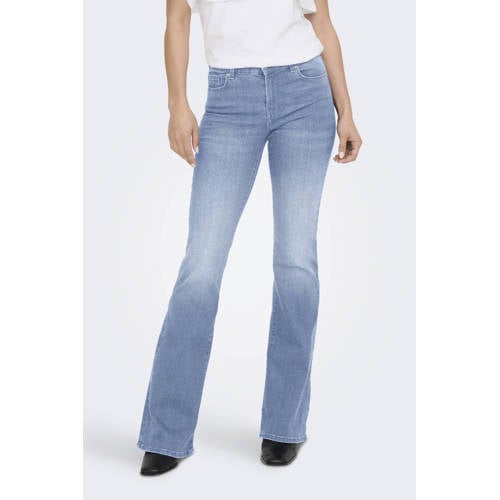 ONLY flared jeans ONLLUSH light blue denim afbeelding