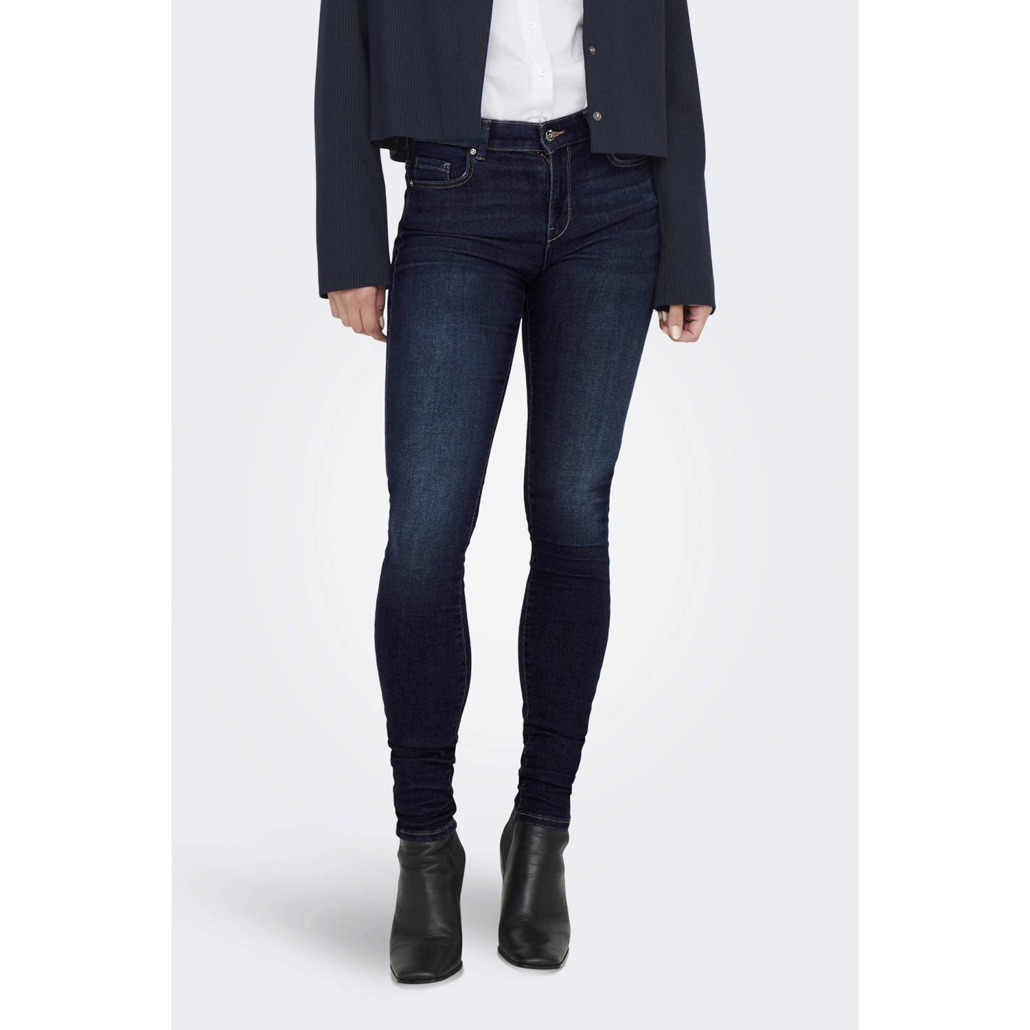 ONLY skinny jeans ONLLUSH dark blue denim