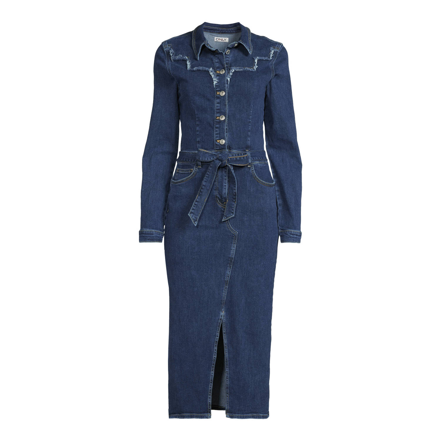 ONLY spijkerjurk ONLDOLLY medium blue denim