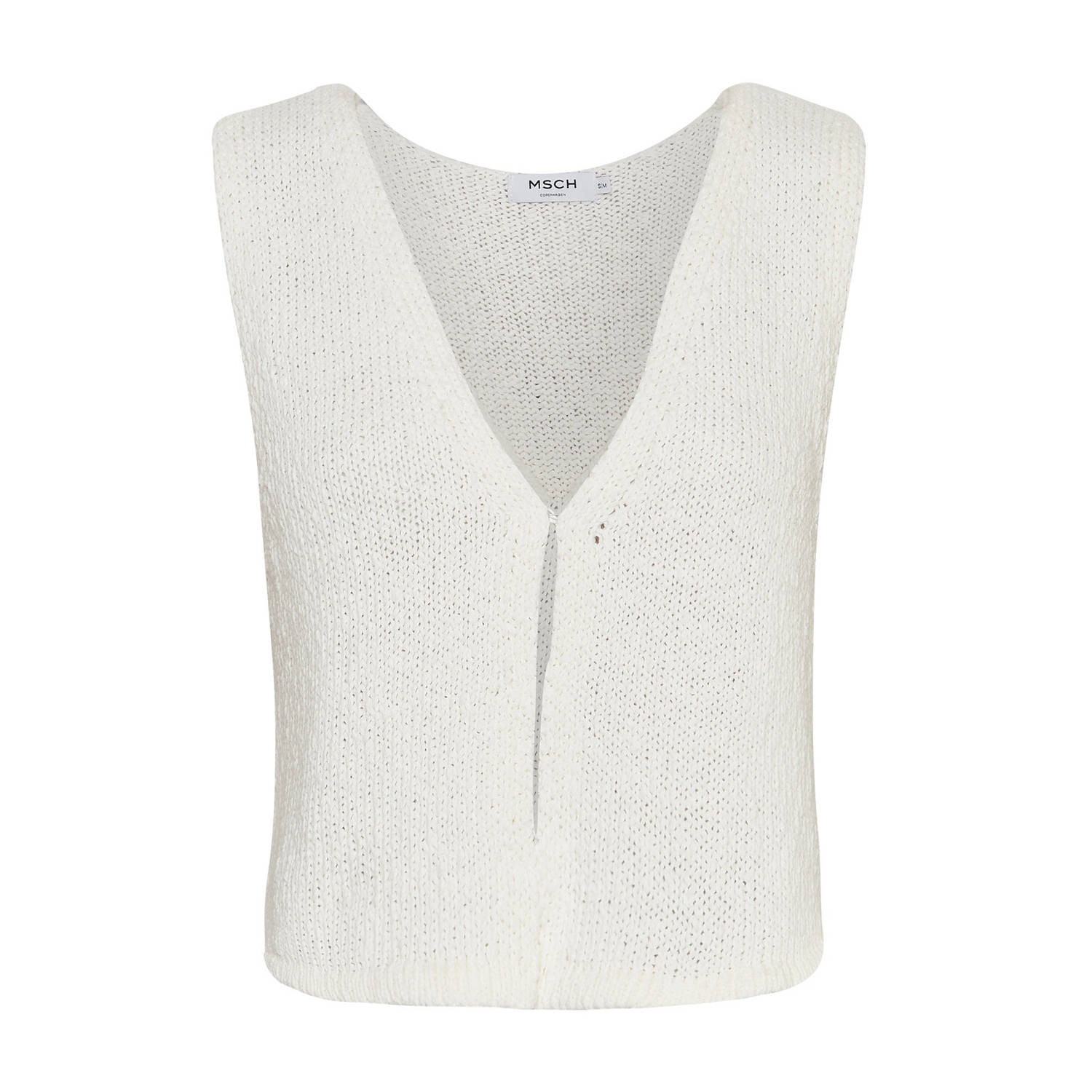 Moss copenhagen Hannalie Gilet Top Beige Dames