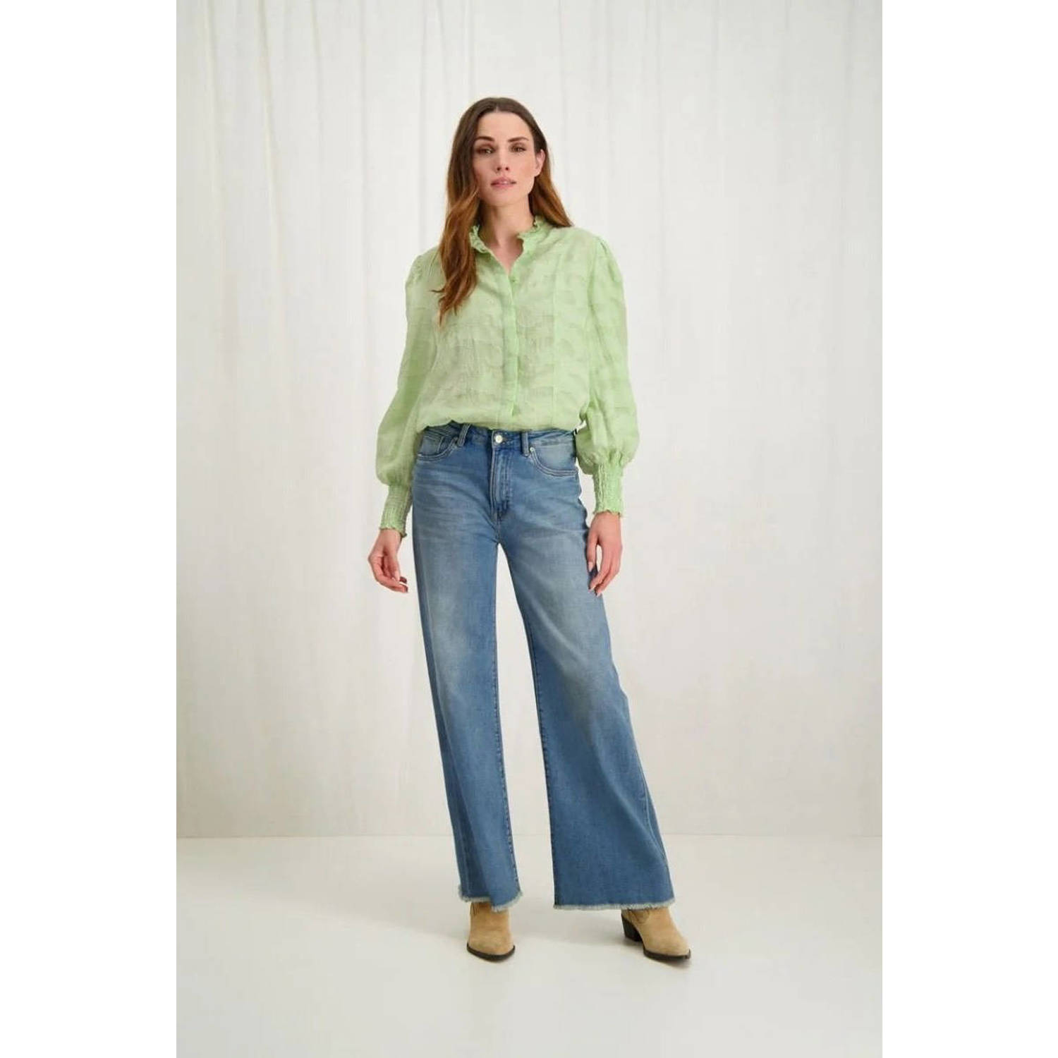 Circle of Trust blouse GRACE mintgroen