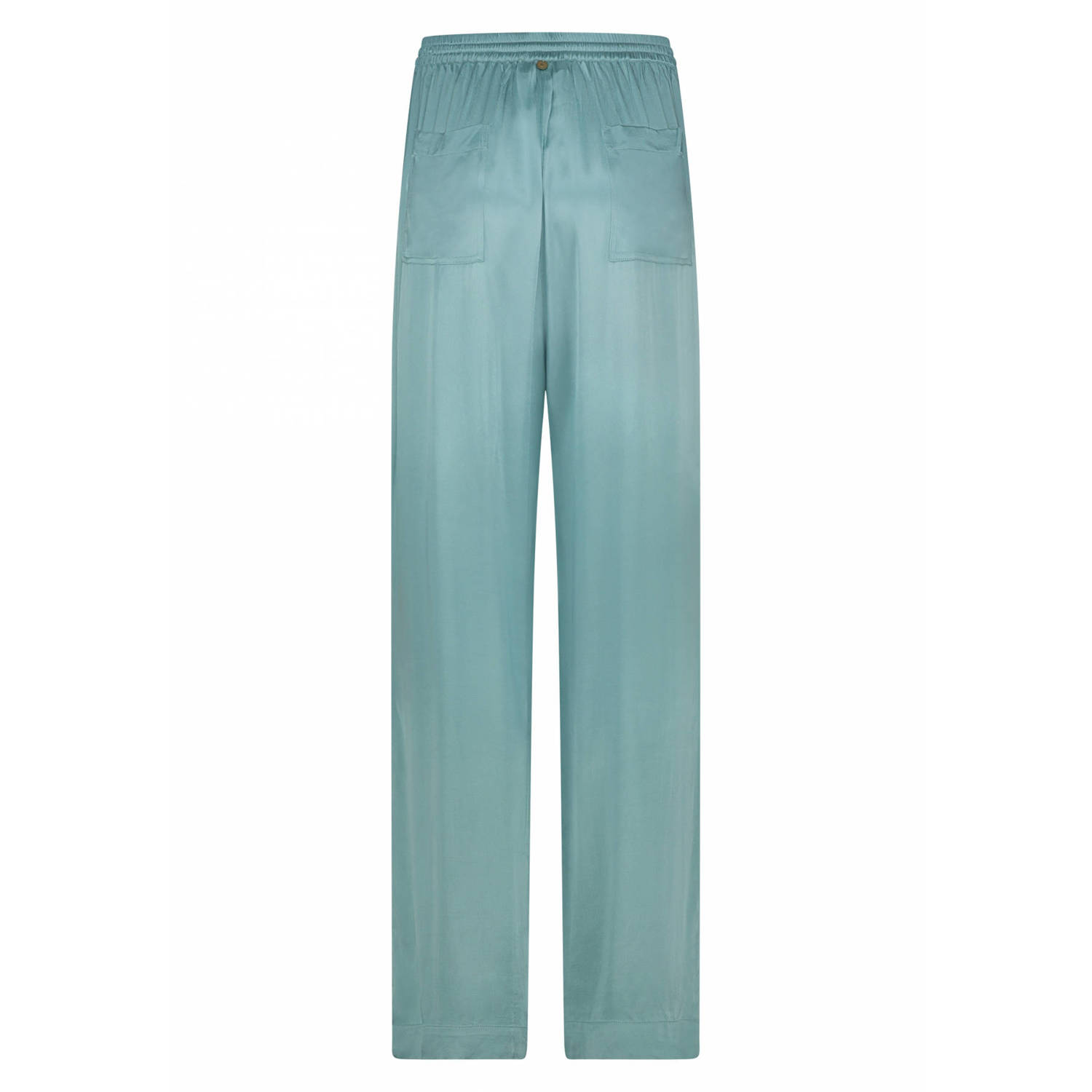 Circle of Trust satijnen wide leg broek LYNDI blauw