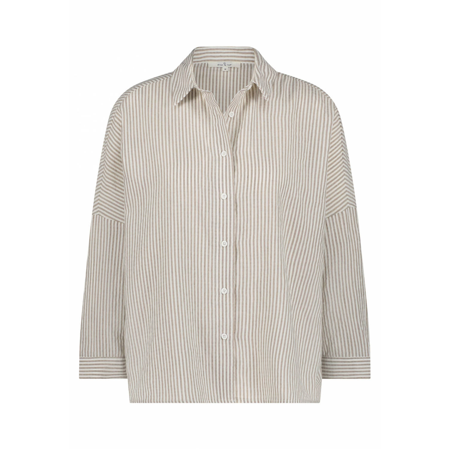 CIRCLE OF TRUST Dames Blouses Rory Blouse Grijs wit Gestreept