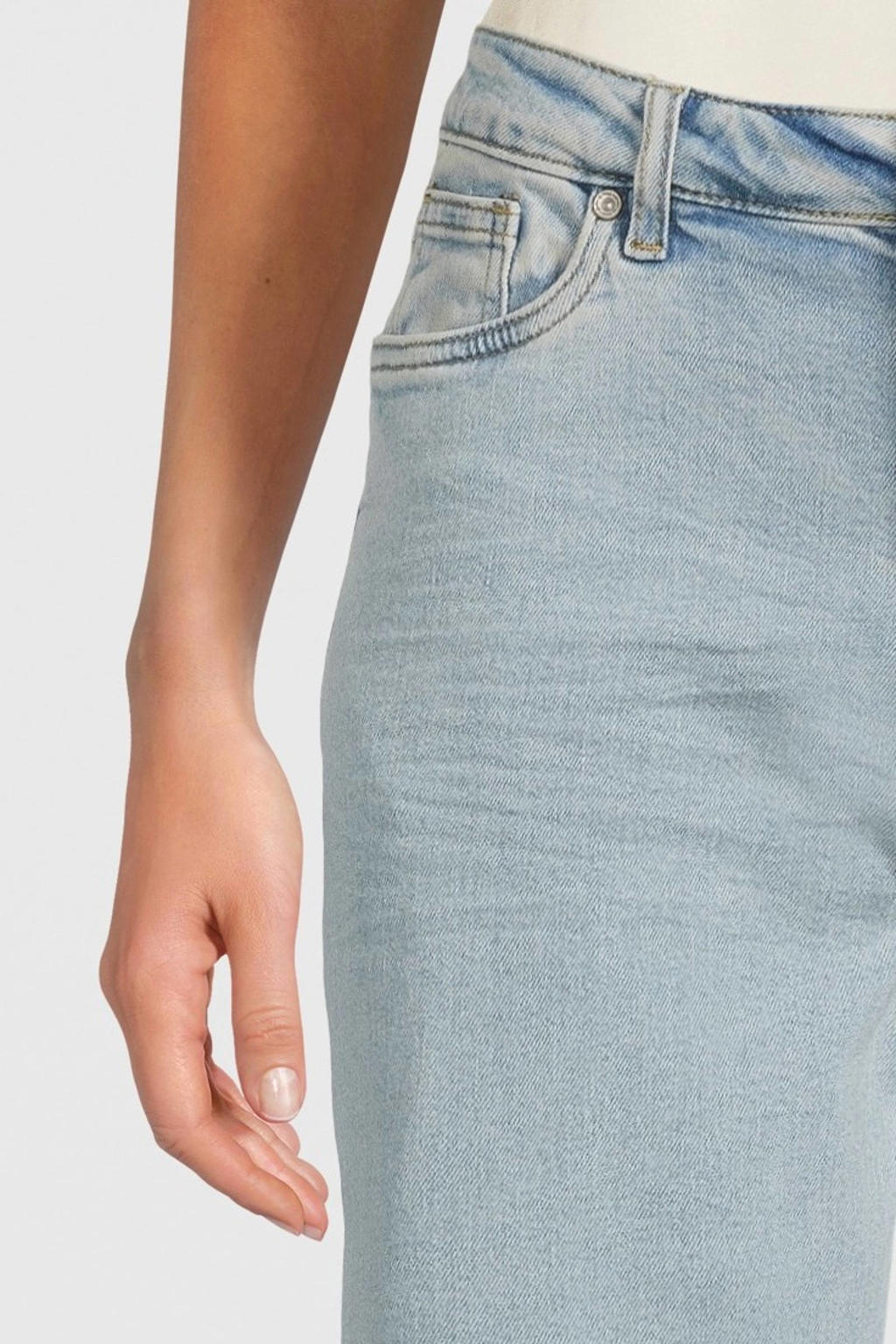 Circle of Trust high waist wide leg jeans MADDY washed blue denim wehkamp