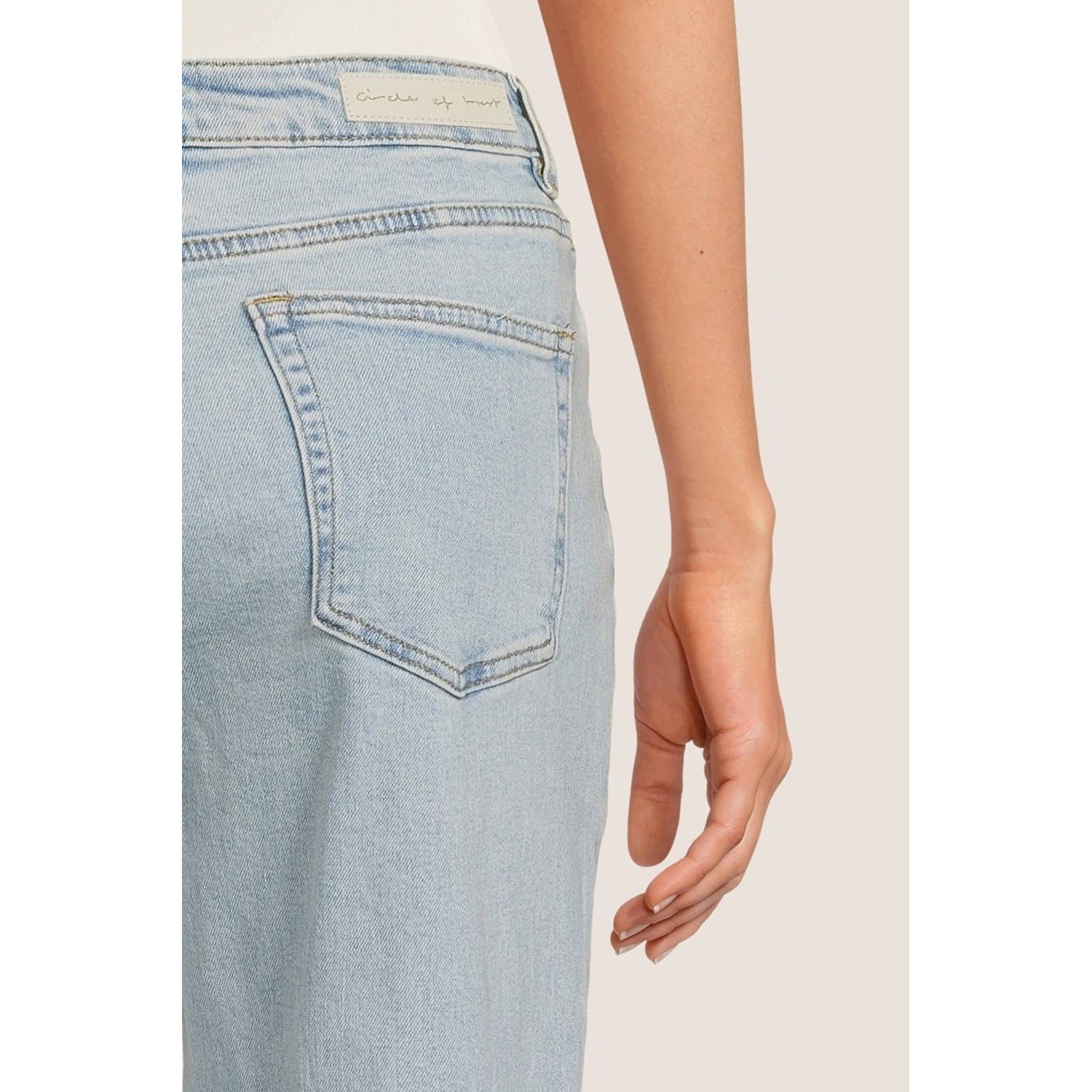 Circle of Trust high waist wide leg jeans MADDY washed blue denim