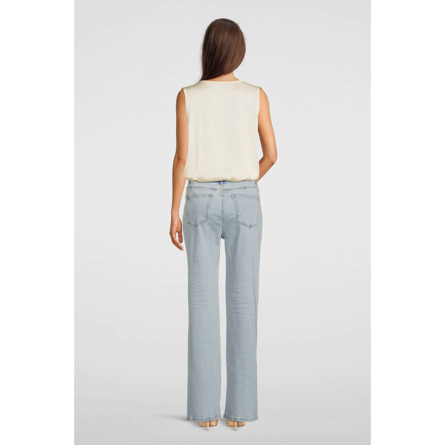 Circle of Trust high waist wide leg jeans MADDY washed blue denim