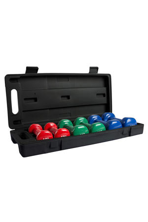  dumbbell set in koffer - 0.5/1/1.5 kg