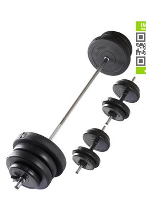 halterset - dumbells- 60.5 kg