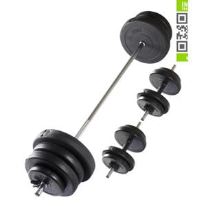 halterset - dumbells- 60.5 kg