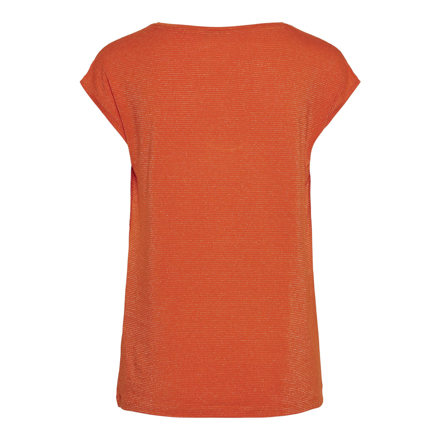 PIECES T-shirt PCBILLO oranje
