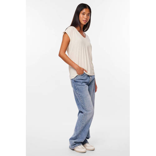 PIECES T-shirt PCBILLO ecru afbeelding