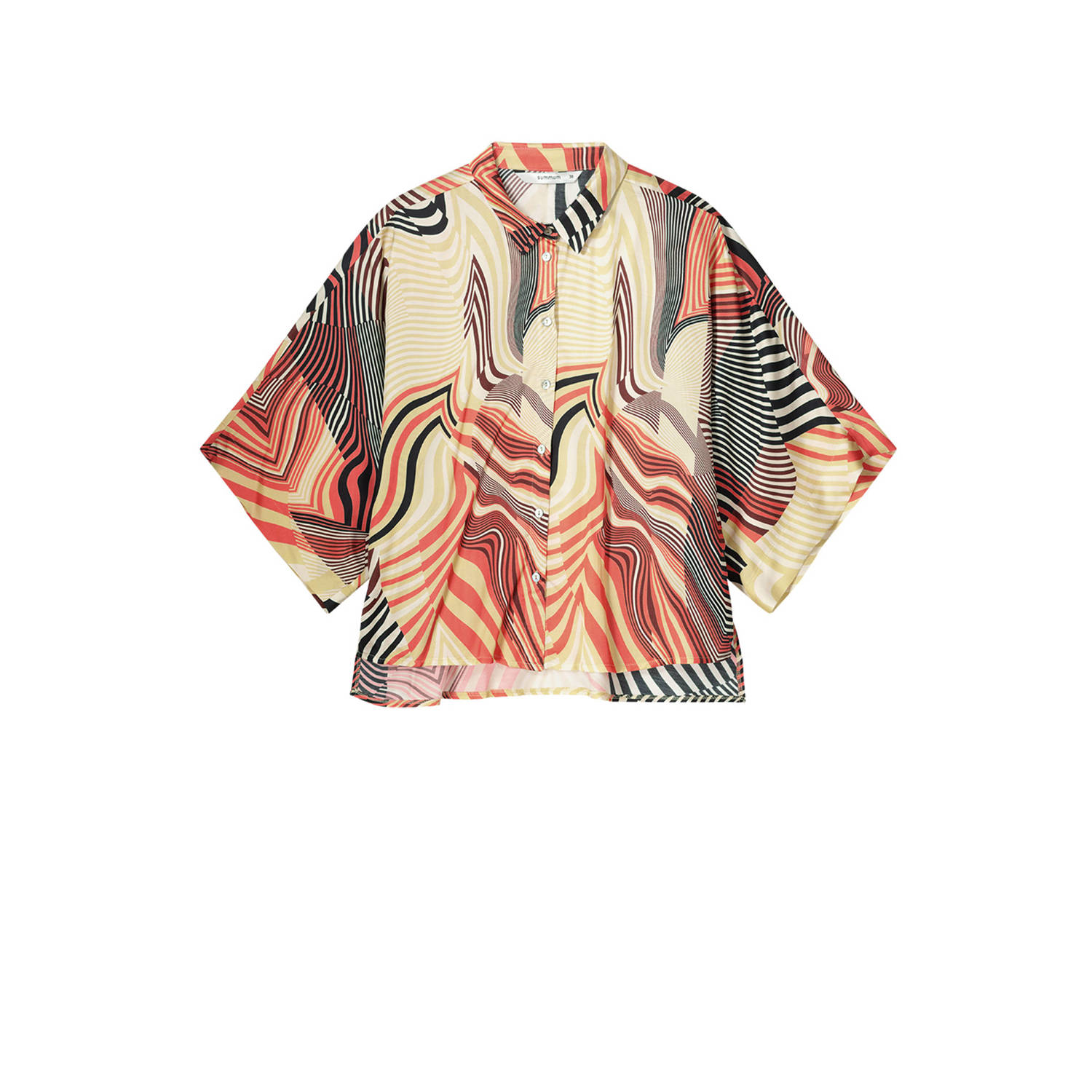 Summum blouse met all over print multi