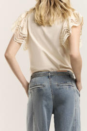 thumbnail: Summum wide leg jeans light blue denim