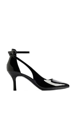   lak pumps zwart