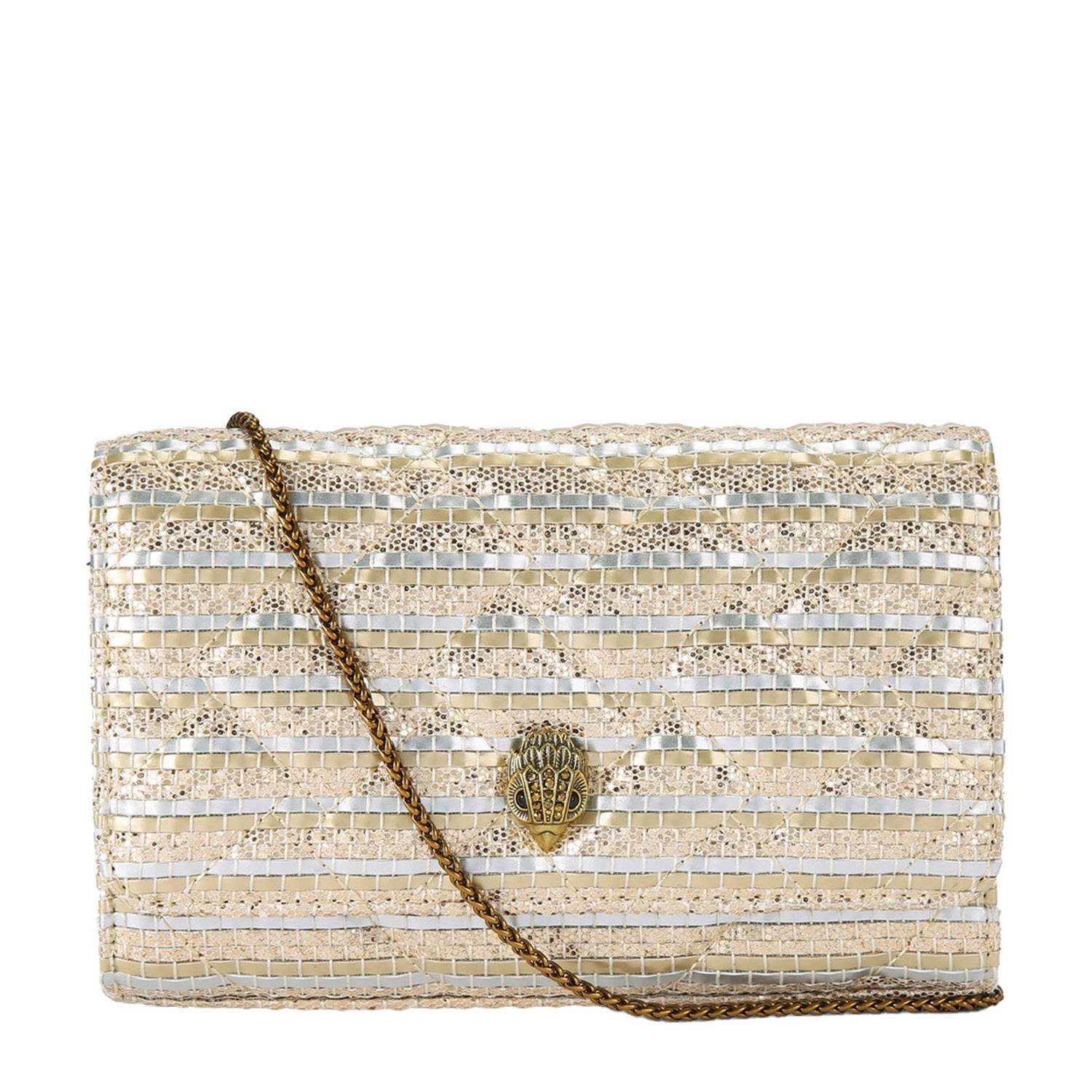 Kurt Geiger crossbody tas Extra Mini Kensington champagne