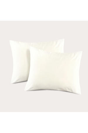 basis kussensloop - off-white (60x70 cm) (set van 2)