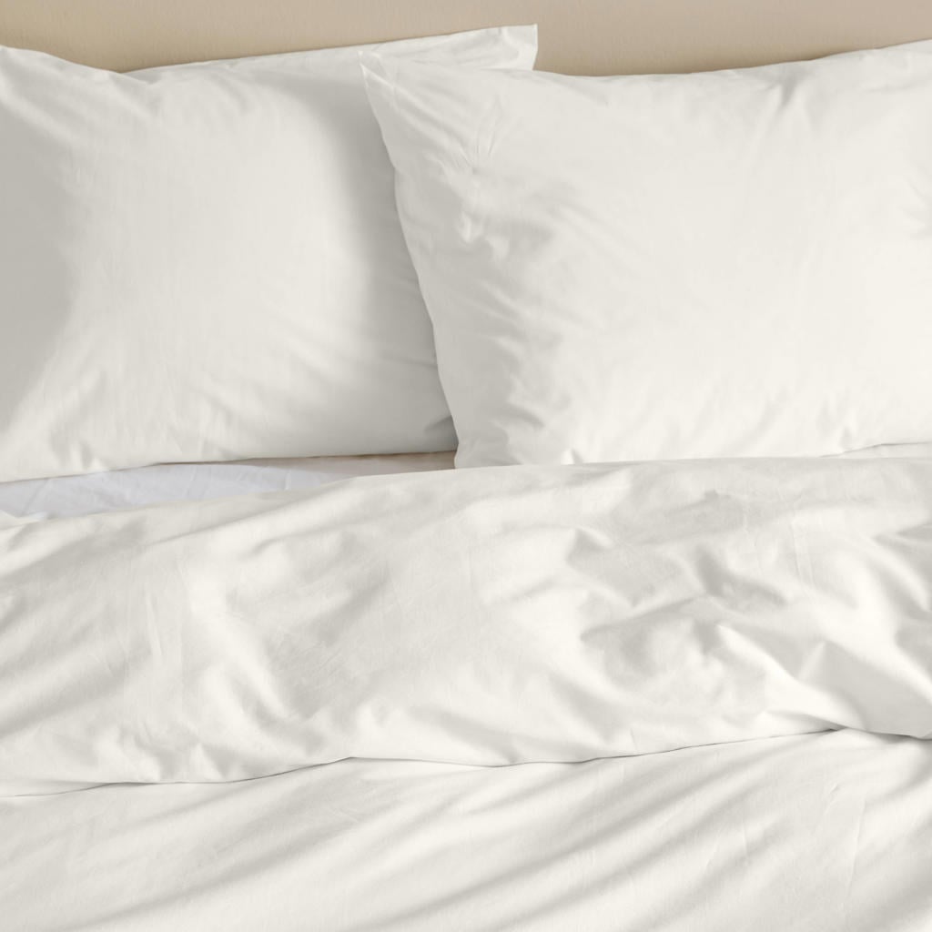 NOUS Living basis kussensloop - off-white (60x70 cm) (set van 2)