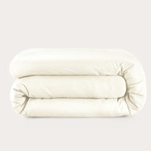 basis dekbedovertrek ledikant - offwhite (100x135 cm)
