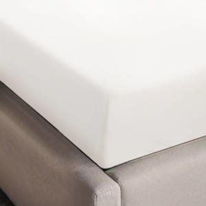 basis kinder hoeslaken - off-white (150x70 cm)