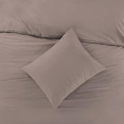 thumbnail: NOUS Living basis dekbedovertrek - taupe (240x220 cm)